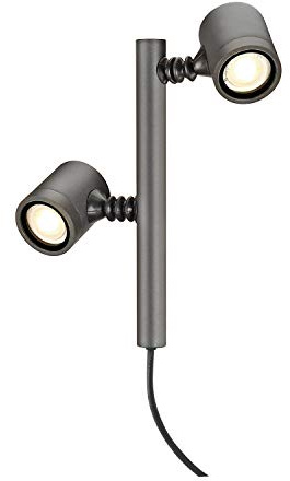 SLV MYRA 2 Aluminium Schwarz, Double