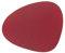 LindDNA Curve L Tischset, Leder, Rot, 37 x 44 cm