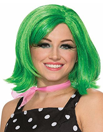 Forum Green Disgust Pixie Wig One Size Fits Most
