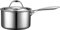 Cooks Standard NC-00218 3-Quart Multi-Ply Clad Stainless Steel Saucepan with Lid, Silver