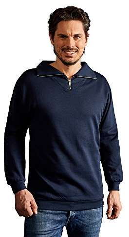 Troyer Sweatshirt Herren, Marineblau, XXL