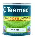 Teamac Metalcote Primer Undercoat Grey 1 Litre