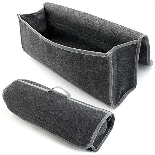 Relaxdays Kofferraumtasche Zubehörtasche mit Tragegriff und Klettverschluss