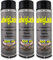 LudwigLacke Steinschlagschutz Unterbodenschutz 3 x 500 ml Spray Schwarz