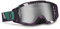 Scott Tyrant Silver Chrome Works Motocross Brille (Purple,One Size)