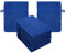 Betz Premium Lot de 10 Gants de Toilette en éponge lavettes pour Le Visage en 100% Coton Gant de Toilette pour bébé Couleur Bleu Royal