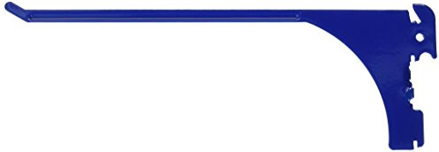 Wall Control Pegboard 9-Inch Reach Extended Slotted Hook Pair - Blue (10-ER-004 BU)