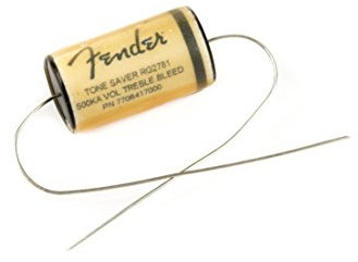 Fender Tone Saver, 500K, Brown, Treble Bleed, Guitar Volume Control Effect