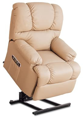 Astan Hogar AH-AR10100TP Relax-Sessel mit Auto-Hilfe-Funktion (Personenheben), elektrische Neigung, Massage und Thermotherapie, Automatisches Modell Lift Up AH-AR10100TP