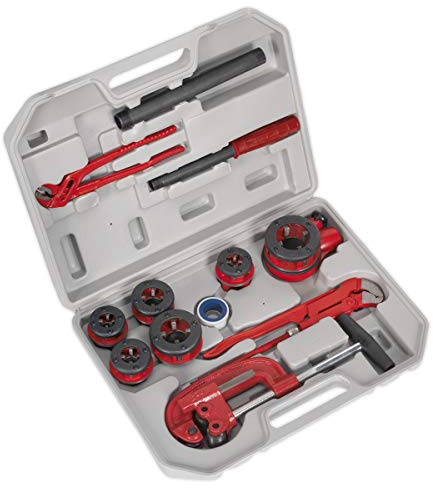 Sealey 1/4 - 1-1/4BSPT Pipe Threading Kit - PTK993