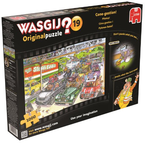 WASGIJ? Pylonen-Salat (Puzzle): Puzzle was, was du Nicht siehst! Nutzen Sie Ihre Vorstellungskraft und puzzeln Sie, was die Personen sehen!