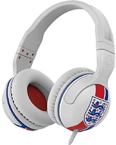 Skullcandy Hesh 2.0 - Auriculares de diadema cerrados (con micrófono) diseño de Copa Mundial Inglaterra