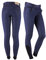 QHP Reithose Herrenreithose Denim Vollgrip Jeanslook mit modischen Nähten (46)