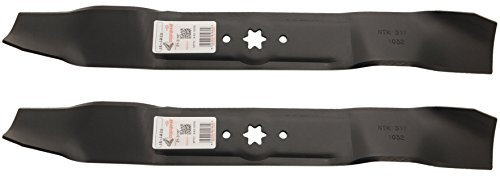 Rotary Lot de 2 lames de mulching de rechange fabriquées aux États-Unis pour MTD 7420616, 9420616