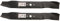 Rotary Lot de 2 lames de mulching de rechange fabriquées aux États-Unis pour MTD 7420616, 9420616