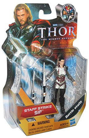 Staff Strike Sif Figurine MARVEL Thor 32389 Hasbro entièrement articulé