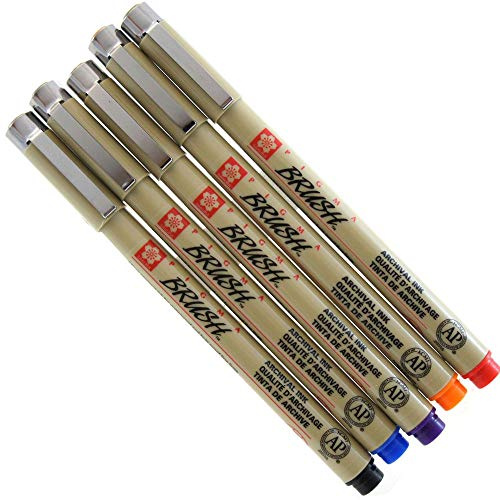 SAKURA Pinselstift PIGMA BRUSH, dunkel sepia 0084511352155