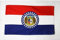 AZ FLAG - Flagge Missouri - 150x90 cm - Bundesstaat Missouri Fahne 100% Polyester mit Messing-Ösen - 110g