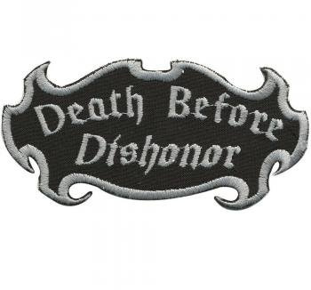 Aufnäher Patches - Death Before Dishonor - 01920 Gr. ca. 10,5cm x 5cm