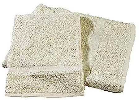 Gabel 8033478149706 Set Asciugamano con Ospite, Tinta Unita, Ecru, 100 x 60 cm