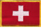 Everflag Patch zum Aufbügeln oder Aufnähen : Schweiz - klein
