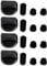 KGASUPPLIES Diplomat Universal Black Control Knobs for Ovens, Cookers and Hobs (Pack of 4)