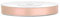 Satin Ribbon light peach 6mm/25m