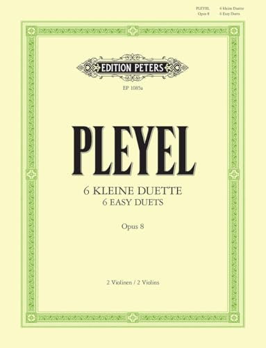 6 kleine Duette op. 8: für 2 Violinen