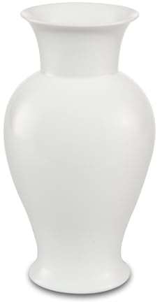 Kaiser Porzellan Goebel Kragenvase Barock Farbe Weiß, Größe: 12,5x12,5x22,5 cm, 14-000-14-5