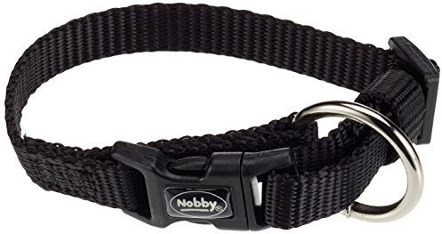 Nobby Halsband Classic, schwarz L: 13-20 cm, B: 10 mm, 1 Stück