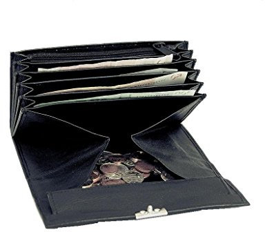 Leiber Geldboerse schwarz