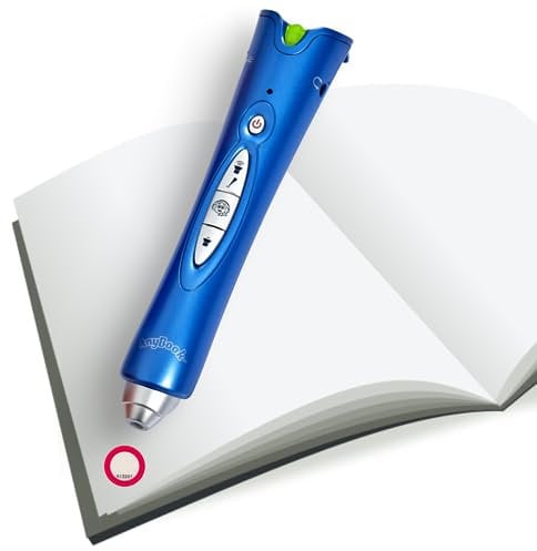 Franklin Anybook Reader - Audiostift mit Aufnahme- und Wiedergabefunktion / Lernhilfe für Grundschule, Förderschule und Logopädie / 100% individuell mit Aufnahme-Stickern