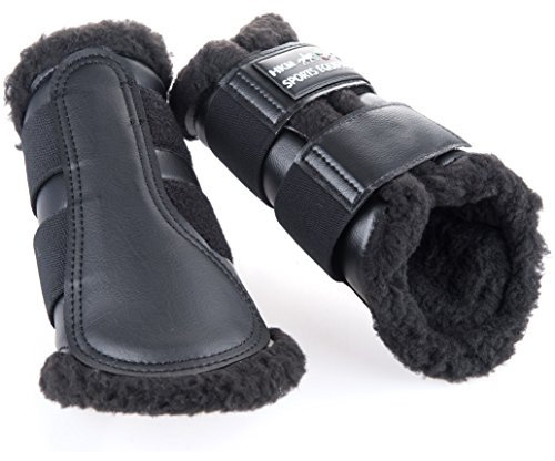 RL24 HKM by Reiterladen24 - Gamaschen Comfort schwarz/schwarz XL