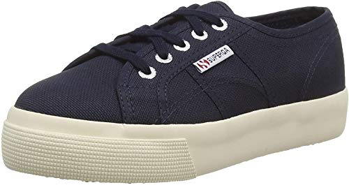 Superga Unisex 2730-cotu Gymnastikschuhe, Blau Navy 933, 45 EU