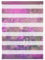 Lichtblick Doppelrollo Klemmfix ohne Bohren mit Motiv, Blumenwiese - Fuchsia Violett, Blickdicht, Made in Germany, Klemmträger 90 cm x 150 cm (B x L)