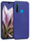 kwmobile Case kompatibel mit Xiaomi Redmi Note 8 (2019/2021) Hülle - Schutzhülle aus Silikon metallisch schimmernd - Handyhülle Metallic Blau