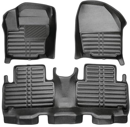 fussmattenprofi.com Auto Fussmatten Kompatibel mit Ford S-Max (1.Gen) Baujahr 2006-2014 I 100% Passgenau Geruchlos Allwetter Fussraumschale I 5D Premium TPE Fußmatten Set