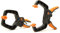 WEN CLH435 Quick-Release Ratcheting Hand Clamps with 4-Inch Jaw Opening and 3-Inch Throat, 2 Pack