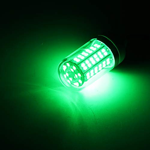 RTNLIT 12V 15W Night Underwater Green Submersible Fishing LED Light
