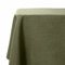 WAITER TREE Table Cloth 140x180 cm Rectangular Wipe Clean Table Cover, Olive Faux Linen Wipeable Waterproof Tablecloth for Outdoor Picnic Dining Kitchen Party - Moss Green