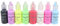 Glitter Glues, Metallic Pearl Effect, 3D Enamel Pastels Brights Neon Puffy Glass Paint - 8 Bottles Per Individual Pack - Cardmaking Arts Crafts - Simply Sew Crafty™ (Glass Paint)