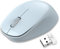 LeadsaiL Mouse Wireless, Silenzioso Mouse Senza Fili per PC Portatile, Ergonomico 2,4 GHz USB Mouse, 1600 DPI, Compatto, Smooth Tracking per Chromebook, Mac, Computer, Notebook - Blu