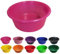 NETPROSHOP Schüssel Müsli Schale 5 Liter auf Wunsch mit Deckel Lebensmittelecht, Farbe:Pink