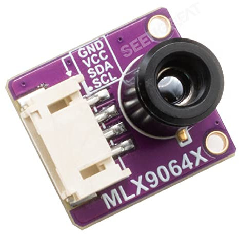 SEENGREAT MLX90640 IR Array Thermal Imaging Camera Module for Raspberry Pi, 32 x 24 Pixels, 55° Field of View Communicating, I2C Interface, Compatible with 3.3V/5V Working Level(55°FOV)
