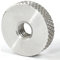 CREULT Rändelmutter M8 x 40mm x 5mm Daumen durch Standard Gewindesteigungsregler Einlassmuttern Mesh Innengewinde Befestigungselemente Edelstahl (4 Stück)