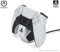 PowerA-Solo-Ladestation für DualSense Wireless Controller – Weiß, DualSense Controller-Ladestation, Laden, Sony PlayStation, PS5, offiziell lizenziert