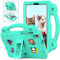 AKABEILA Funda Compatible con Tablet TCL Tab 11 9466X3/NXTPaper 11 2023 Bonita Funda Protectora a Prueba de Golpes con Correa para el Hombro y Soporte de asa Verde Menta