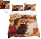 Fadaing Personalisierte Bettwäsche Mit Eigenem Foto Name, Individuelles Bettwäsche Personalisiert Mit Namen, Personalisierter Bettbezug Mikrofaser Und Kissen Für Familie (135 x 200 cm,1)
