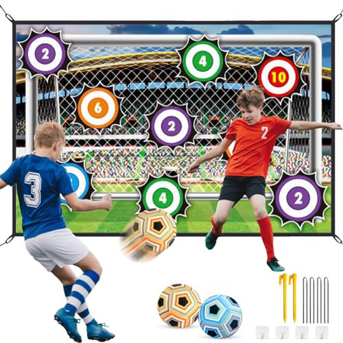 Taufe Fußball Spielset für Kinder, Fußballspielset Fussball Geschenke Jungen Geburtstag fußball Spielzeug fußball zubehör Kinder Fussball Geburtstag Geschenke für Jungen Mädchen