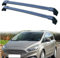 CCLXWY 2 Stück Aluminium Dachträger Relingträger Dachgepäckträger- Alu Relingträger für Ford S-MAX 2015-2020,B